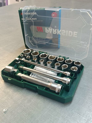 Parkside socket set 20 pieces new sealed
