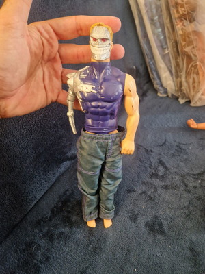 Max Steel Psycho Cyborg vintage action figure used