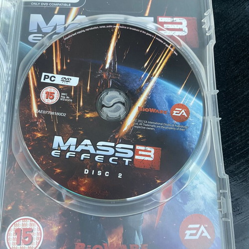 Mass Effect 3 PC DVD-ROM new, original game