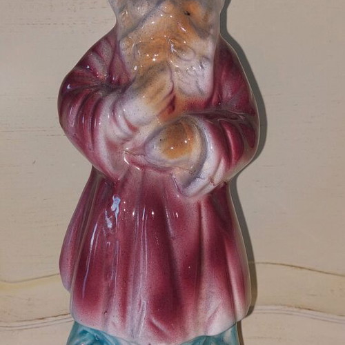Glass decorative Santa Claus
