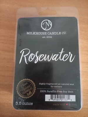 Wax Melts Milkhouse Candle Co. Rosewater new, 155 grams