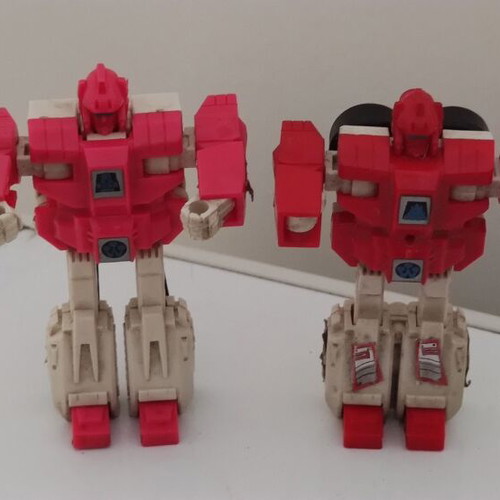 Transformers G1 Autobot Clones Fastlane & Cloudraker vintage figures used