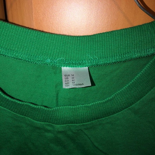 Women's cotton crop top H&M like new, green size M