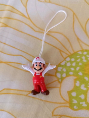 Mario mini figure keychain like new from Kinder Joy egg