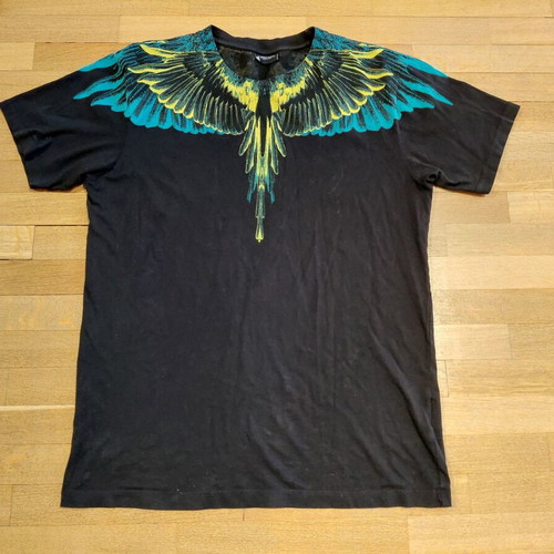Marcelo Burlon County of Milan Wings designer shirt like new, size XS