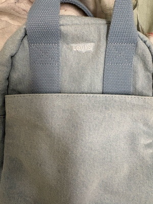 Levi's denim backpack new, blue