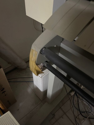Plotter μεταχειρισμένο, μέγεθος εκτύπωσης Α0, με σπασμένο κομμάτι