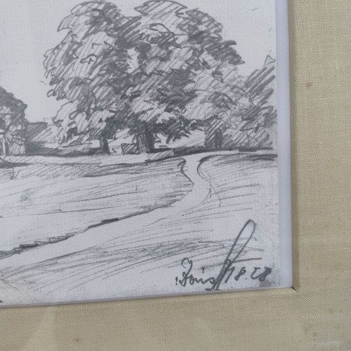 Painting in frame like new, 31.5x23 cm