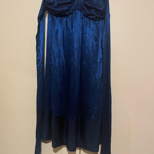 Strapless BSB dress blue nautical like new