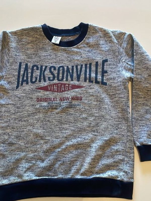 Jacksonville Vintage sweatshirt New Kind, grey melange, size 128 cm