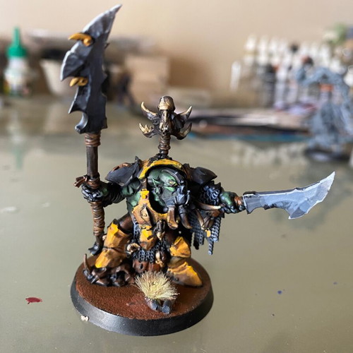 Ironjawz Orc Boss miniature Warhammer Sigmar