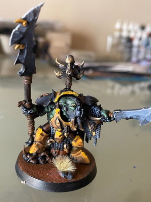 Ironjawz Orc Boss miniature Warhammer Sigmar