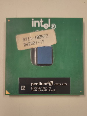 Pentium III 866/256KB/133/1.7V SL4CB Socket 370 used