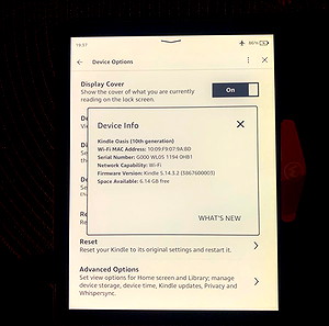 Amazon Kindle Oasis