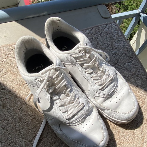 Ralph Lauren sneakers size 43 used, white