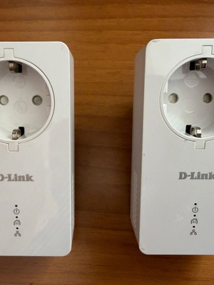Powerline D-Link DHP-P600AV σαν καινούργιο, 2 τεμάχια με AC Passthrough
