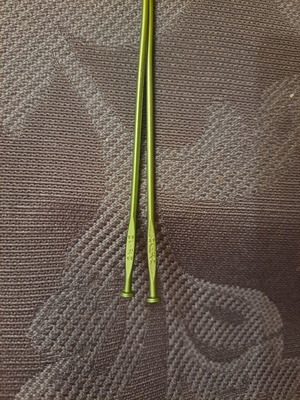 Knitting needles used, pack of 8 pairs