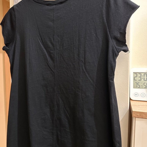 Blouse with eye motifs like new, black