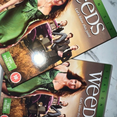 Weeds Season 6 Boxset DVD like new without Greek subtitles