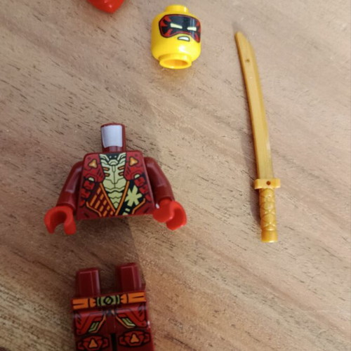 LEGO Ninjago φιγούρες Jay, Lloyd, Kai με όπλα σετ