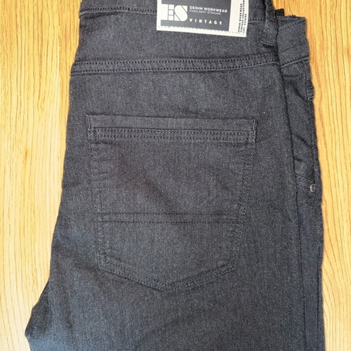 Black denim pants N. 52 Engelbert Strauss like new