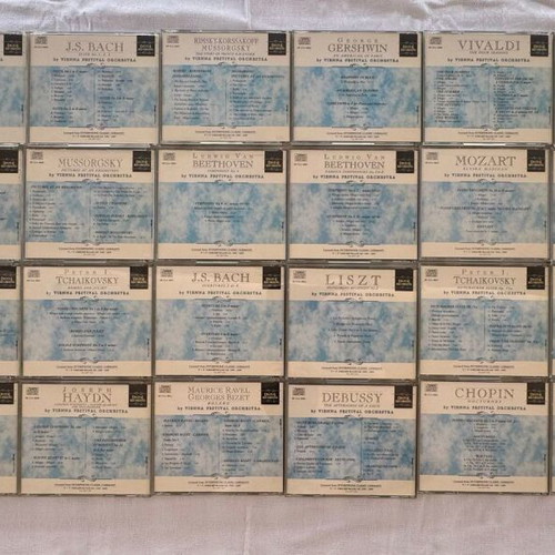Classical music CD collection new, pack of 32