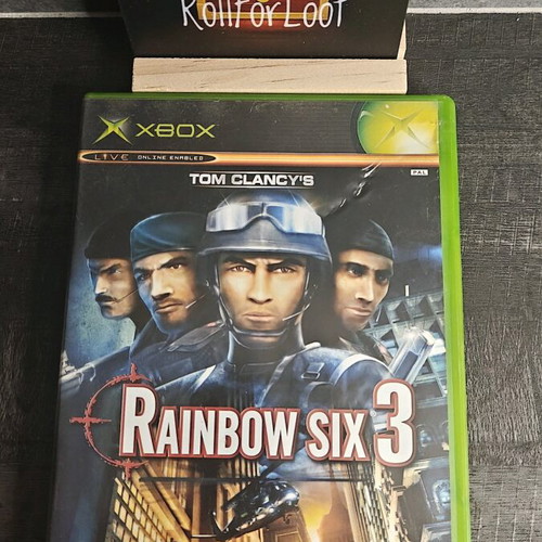Tom Clancy's Rainbow Six 3 Xbox Original used without manual