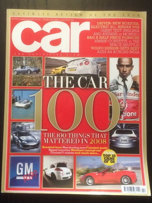 Περιοδικό Car μεταχειρισμένο, Φεβρουάριος 2009, αγγλικά