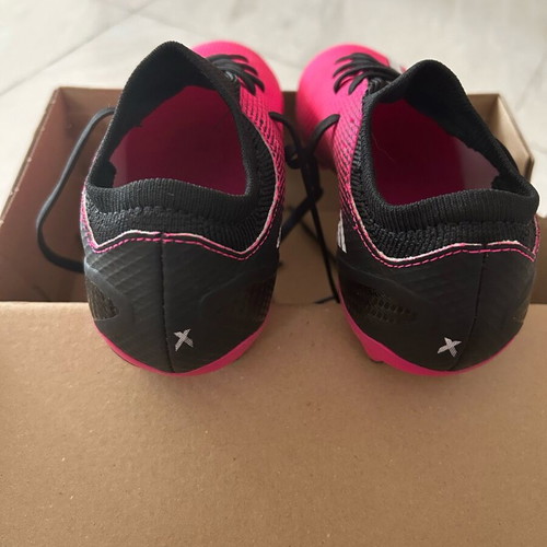 Adidas football shoes new, size 34, pink and black