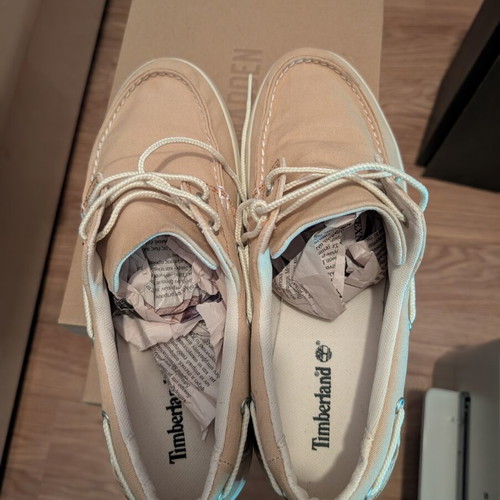 Timberland loafers size 44, beige