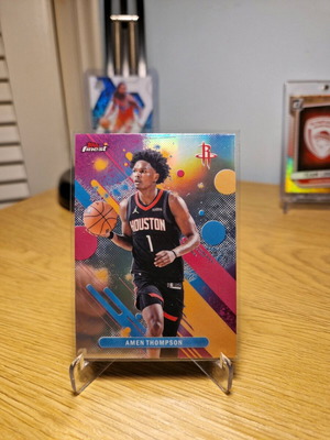 2025-26 Topps Finest Amen Thompson Common Refractor like new