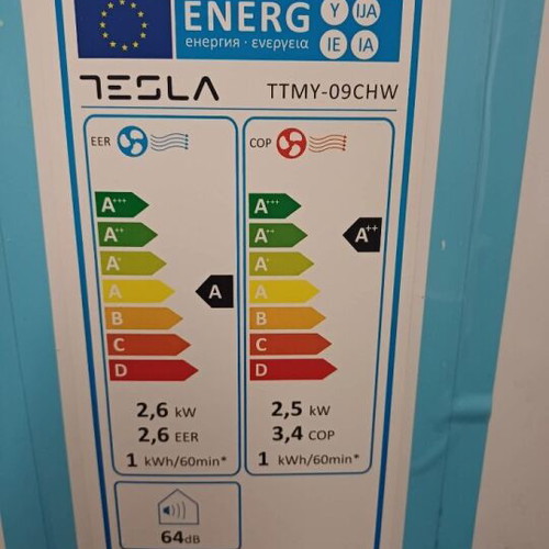 Tesla Portable Air Conditioner Cooling and Heating like new, 2024 model