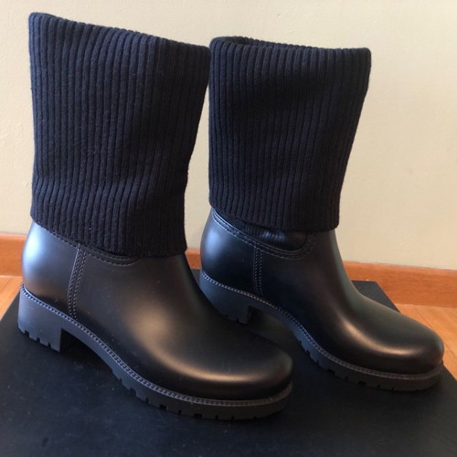 Feng Shoe black boots size 38 new