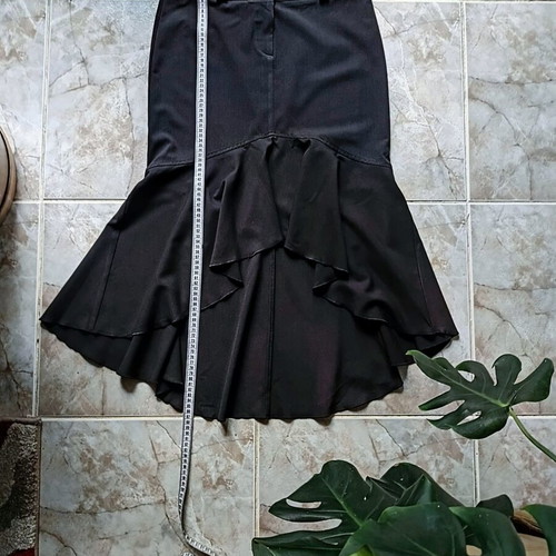 Black skirt, suit fabric, slight stretch