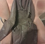 Leather jacket A-Style like new, extra large, brown
