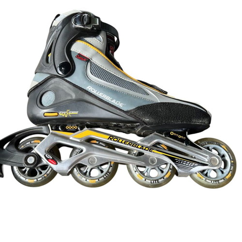 Rollerblade Lightning Advanced Fitness inline roller skates used, men's US9.5