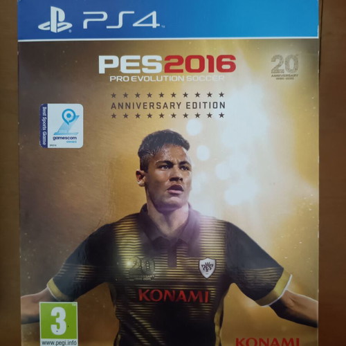 PES 2016 Anniversary Edition PlayStation 4 like new