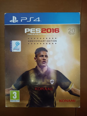 PES 2016 Anniversary Edition PlayStation 4 like new