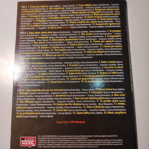 Panos Gavalas - unforgettable hits/CD case