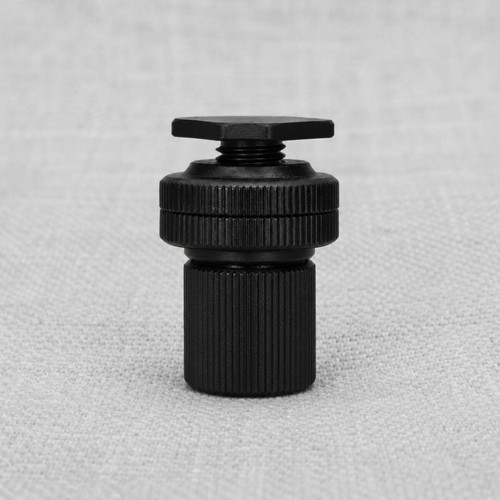 Cold Shoe Hot Shoe Adapter with 1/4" Thread for Camera Rig like new