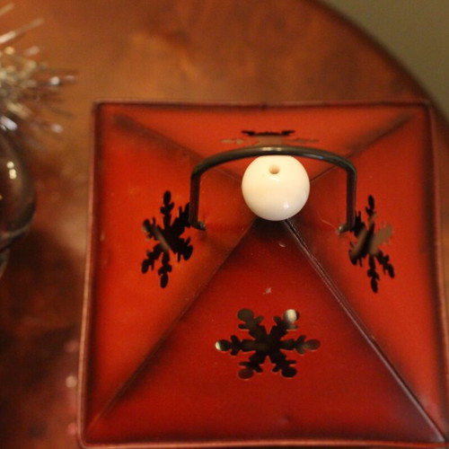 Christmas decorative lantern like new
