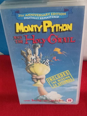 Monty Python and the Holy Grail VHS tape new