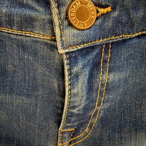 Mexx cigarette jeans like new, size 27/36 blue