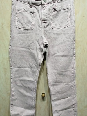 ZARA pink wide leg jeans like new, size XS