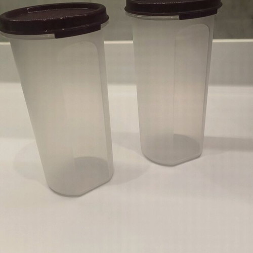 Tupperware set of two containers new 650ml from Modular series