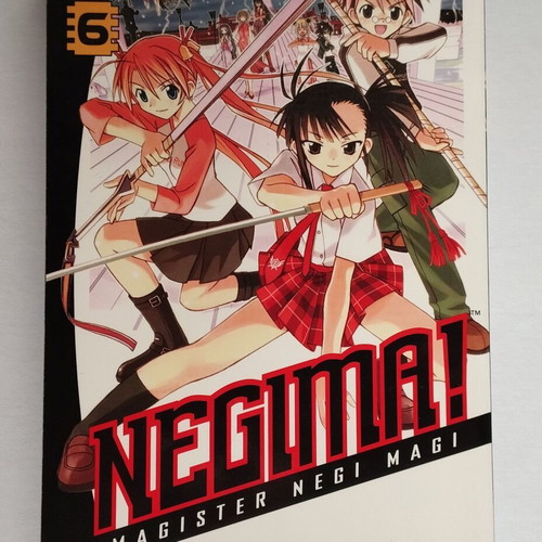 Negima manga volumes 6, 9, 10, 11, 13, 15, 20 like new