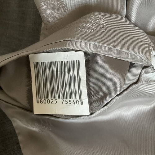 Studio 0001 by Gianfranco Ferré double-breasted suit, gray, size M