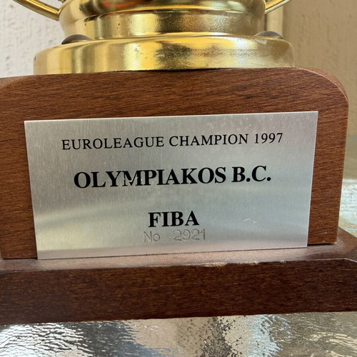 Olympiakos Rome 1997 Miniature used, authentic replica