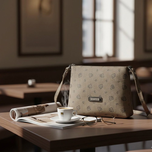 Guy Laroche crossbody bag brown new
