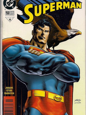 Superman κόμικ μεταχειρισμένο, αγγλικά (1987)